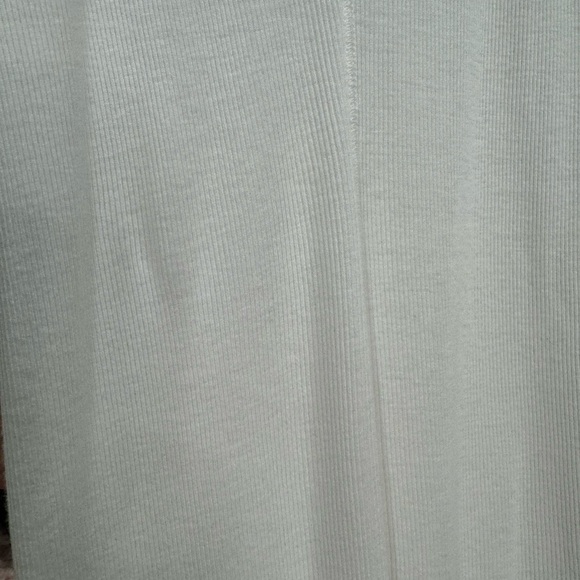 Vince ribbed white tank extra long size small - Picture 8 of 14